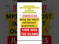 IGNOU MPSE 007 MOST IMPORTANT QUESTIONS FOR JUNE 2025 EXAM😱 IGNOU MPSE007 GUESS PAPER #mpse007