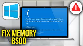 How To Fix Memory Management Blue Screen Error on Windows 11/10