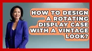 How To Design A Rotating Display Case With A Vintage Look? - Collectible Dolls and Toys