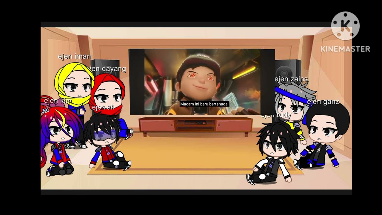 ejen muda and ketua teras reaction boboboy gentar spesial episode (#gachaclub #gachahiburan )🎉🎉🔥💯