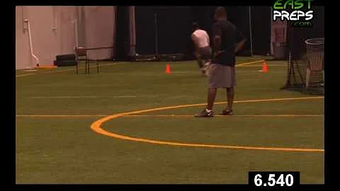 THOMAS FONTAINE EAST PREPS PRO COMBINE  CB/ KR 201...