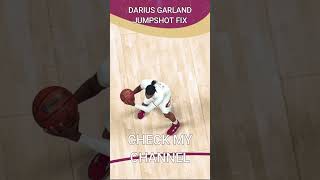 DARIUS GARLAND JUMPSHOT FIX #dabenjiecodefix #shorts #nba2k23 #dariusgarland DARIUS GARLAND JUMPSHOT FIX #dabenjiecodefix #shorts #nba2k23 #dariusgarland