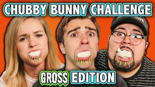 GROSS CHUBBY BUNNY CHALLENGE! (ft. React Cast) | Challenge Chalice
