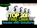 Top 20 it help desk issues with solutions final