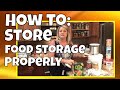 Long Term Food Storage: How To Properly Store for Longest Shelf Life, PLUS MANY TIPS!