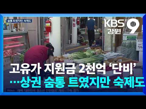 고유가 지원금 2천억 ‘<strong>단비</strong>’…상권 숨통 트였지만 숙제도 / KBS  2026.07.03.