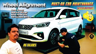 Get Smooth Drive, More Mileage! 🚘 Wheel Alignment | Must Do Maintenance | Tips & Tricks @rgtalkies