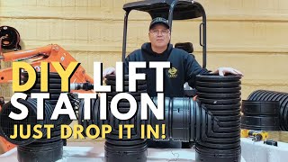 Lift Station do it yourself [ Drop in Sump Pump System for Homeowners ]  248-505-3065 to order Now