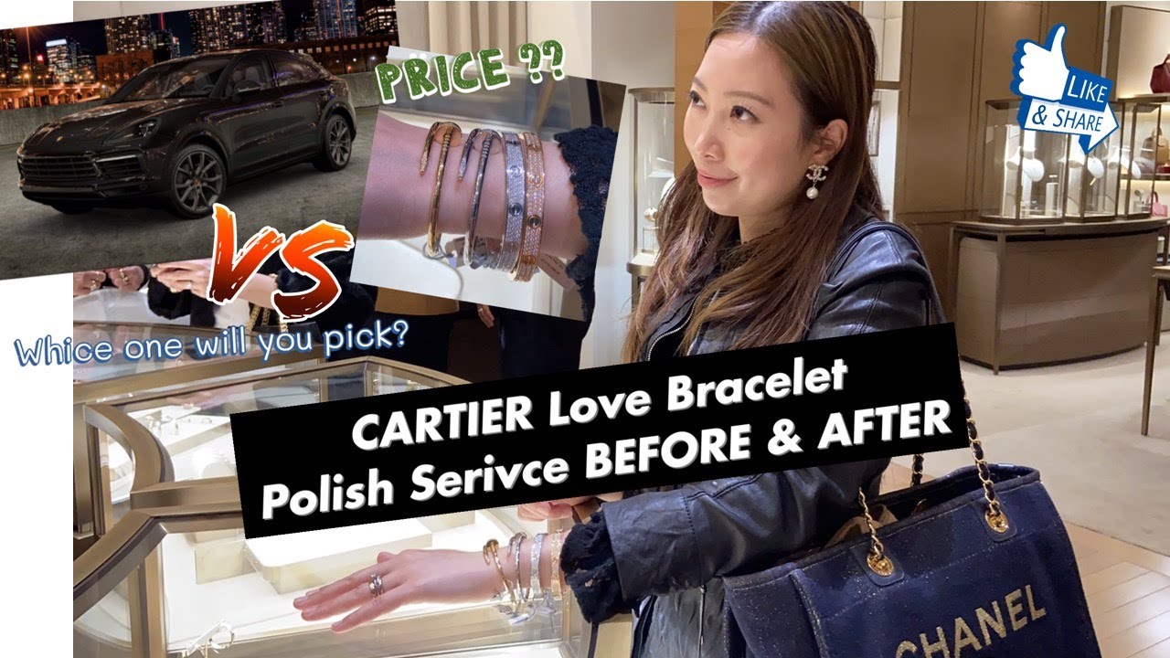 ⭕ CARTIER Re-polish Shining Service 