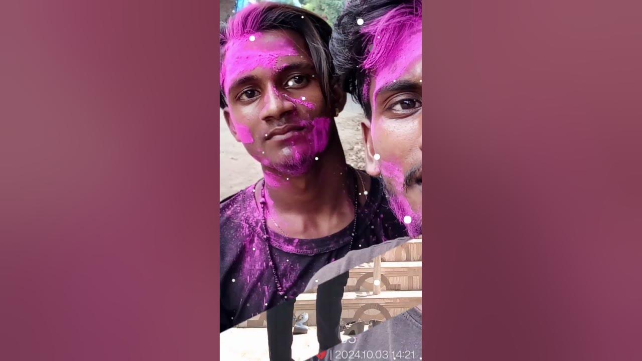 holi gana video me