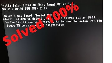 Alert! failed to detect one or more drives during post.Solve 100%||Irfan Electronics