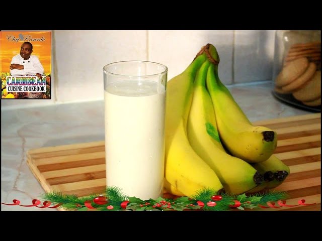 Friday Morning Breakfast Natural Yogurt Ripe Banana Smoothie | Recipes By Chef Ricardo | Chef Ricardo Cooking