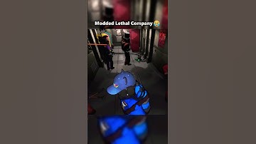 Lethal company mods are getting out of hand #lethalcompanygame #gaming #shorts