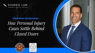 Mediation Masterclass – How Personal Injury Cases Settle Behind Closed Doors