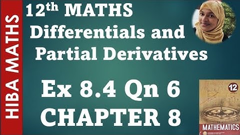 12th maths chapter 8 exercise 8.4 question 6 tn syllabus hiba maths