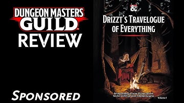 DMs Guild Review - Drizzt