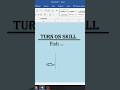 Fish Symbol Ms Word 🐟 #fish #tricks #trending #shorts #knowledge #edit #youtubeshorts #song #phonk