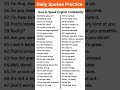 Daily spoken English | daily vlogs shorts videos YouTube | fluent English #shorts #videos #4k