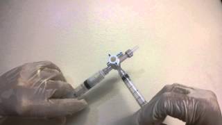 Foaming Sclerosant Tessari Method