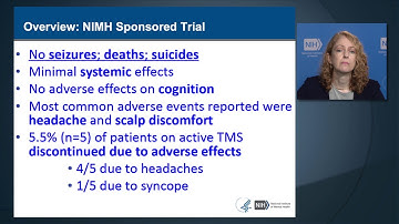 NIH basic training course on transcranial magnetic stimulation (TMS) - Risks and Safety