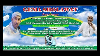 AZZAHIR BERSHOLAWAT dalam rangka safari Maulid di Kec.Musuk Kab.Boyolali, 27 Januari 2023