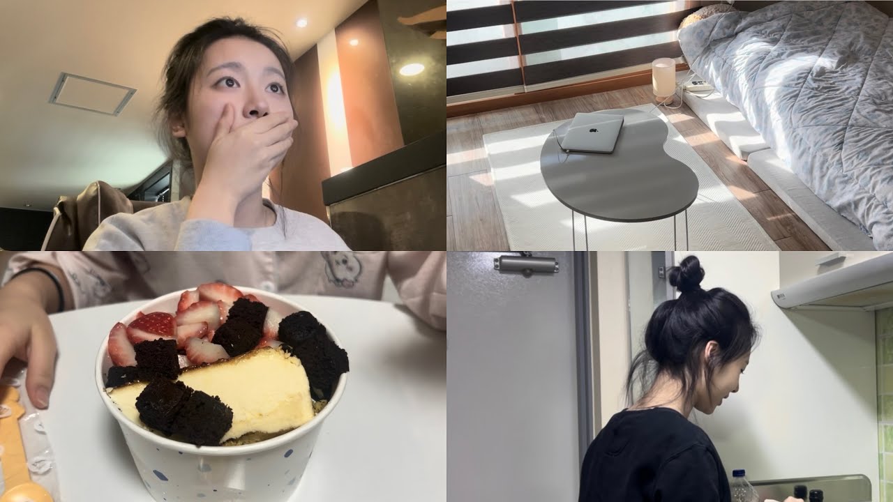 대학생 자취 시작 Vlog. 서울 자취, 수강신청