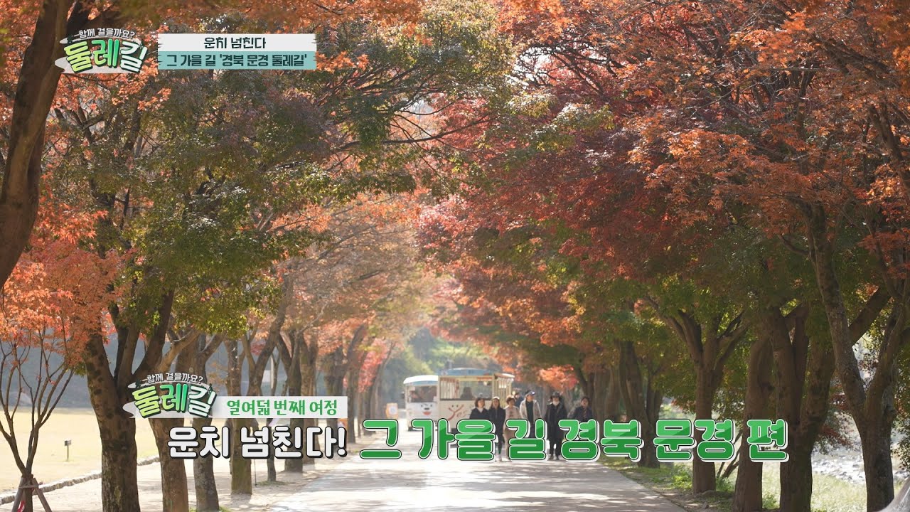 함께 걸을까요? 둘레길 - 운치 넘친다 그 가을 길  '경북 문경 둘레길' 편