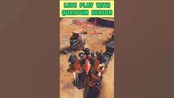 LETS PLAY WITH QUANTUM SENSOR #warrobots #short