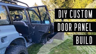 DIY Custom Door Panels on My Suzuki Sidekick Budget Hunting Rig