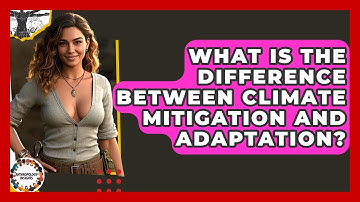 What Is The Difference Between Climate Mitigation And Adaptation? - Anthropology Insights