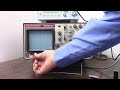 Using an oscilloscope oscilloscope basics