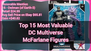 Top 15 Most Valuable DC Multiverse McFarlane Figures