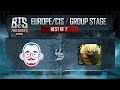 5men vs mudgolems Game 2 - BTS Pro Series 3: Europe/CIS: Groups w/ KillerPigeon & Pajkatt