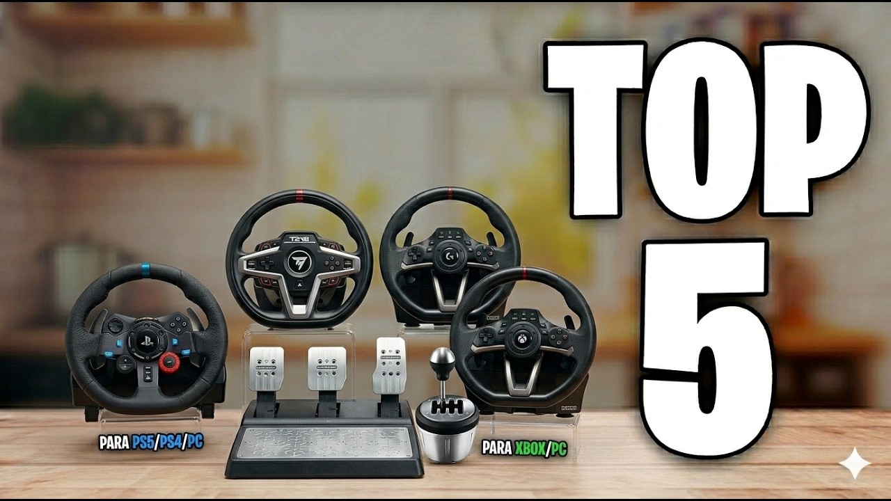 The Best Steering Wheels for PS4, PS5, XBOX, and PC in 2026 [Don't Buy ...