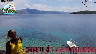 MOTORLU ÇİFT AVRUPA 5 ÜLKE (NO.15)- KARADAĞ ÜLGÜN'DEN HIRVATİSTAN KORCULA ADASINA-  MOTOVLOG