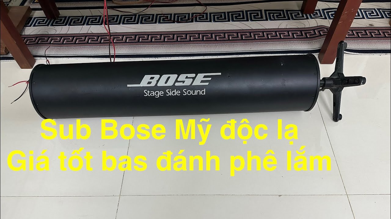 Bose SBC-1 Subwoofer, unique item, great deep bass, good price