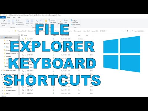 Video: Ce face Ctrl R în File Explorer?