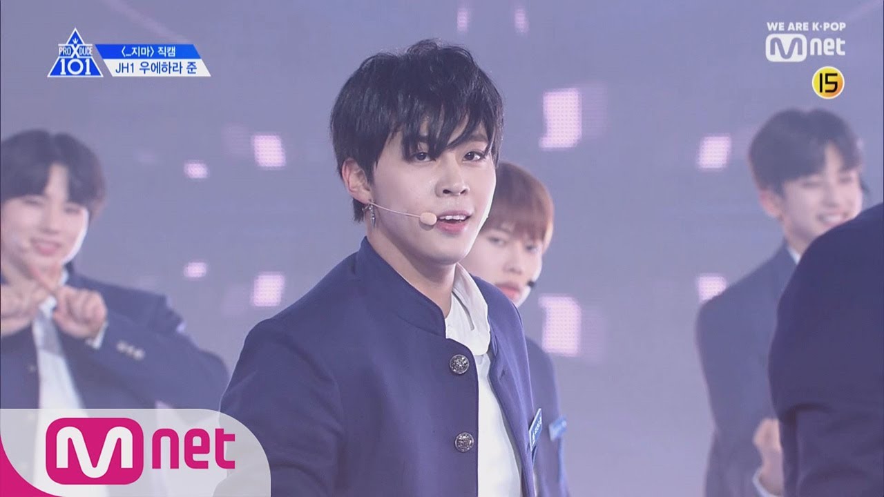 PRODUCE X 101 [직캠] 일대일아이컨택ㅣ우에하라 준(JH1) _지마 190314 EP.0