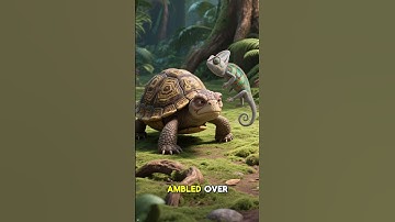 The Chameleon Who Lost His Colors | Cartoon Animal Story for Kids