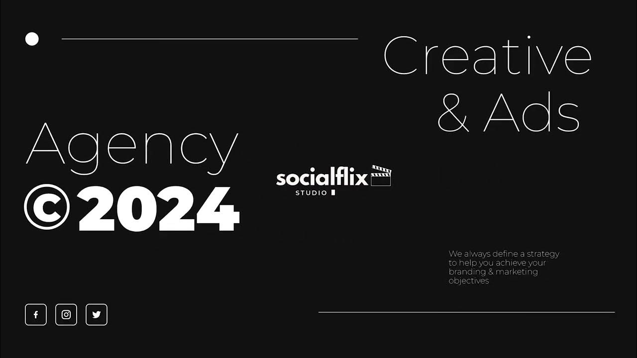 SOCIALFLIX STUDIOS BEST CREATIVE & AD AGENCY YouTube