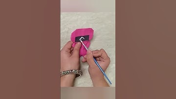 How to Make a Pink Soldier from Squid Game | Easy DIY Paper Craft #shortsfeed #squidgame2 #diy