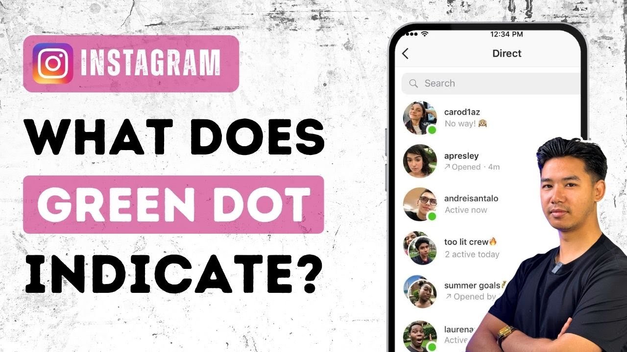What Does The Green Dot Mean On Instagram?