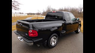 2002 Ford F-150 Supercab Flareside XLT - Power Sunroof, Bedliner, Captain Chairs, Spectacular Truck!