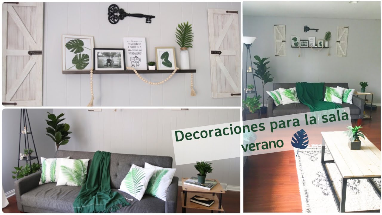 Ideas de Como decorar tu sala en verano, Decoraciones para tu hogar