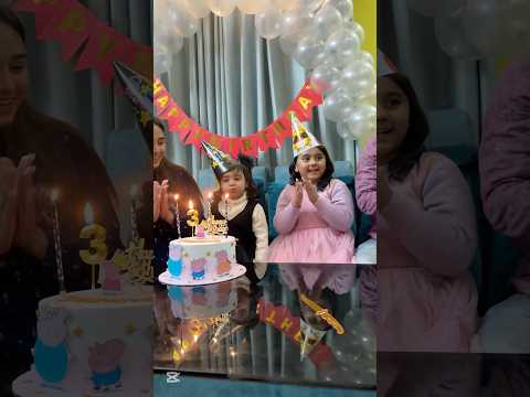 HAPPY BIRTHDAY 🎉 SUHANA 😍 Dress from fariya boutique#aarsufamily  #minivlog #youtubeshorts #butwal
