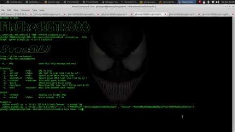 ScanQLi - SQLi scanner to detect SQL vulns tested BackBox 5.3 GNU/Linux