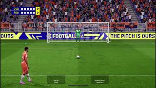 eFootball 2022 Penalty shoot out ~ FC GOA GK saves Messi,Neymar,Mbappe ,DiMaria penalty screenshot 2