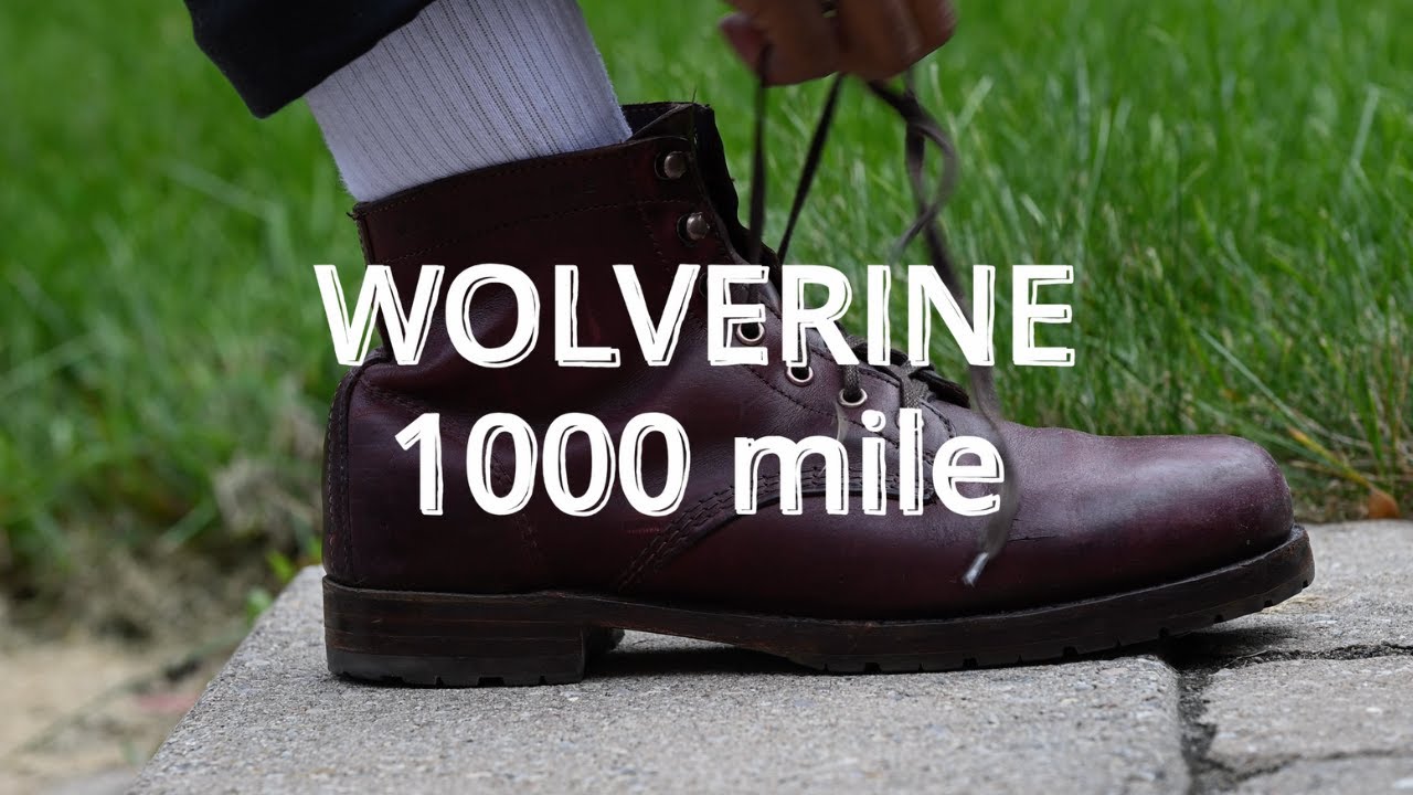 Wolverine 1000 Mile boots after 5 years | The Boots That Started It All