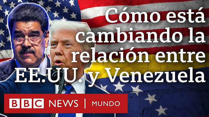 3 claves del acercamiento entre EE.UU. y Venezuela I BBC Mundo