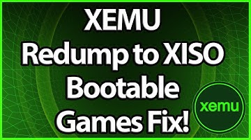 Xemu Redump To XISO For Bootable Games Fix